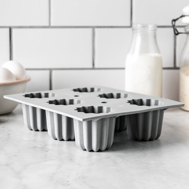 Moule pour 6 mini cannelé en silicone elastomoules - Beautiful Moment the shop