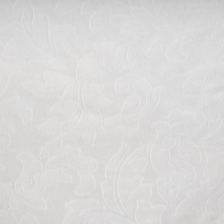Nappe en jacquard blanc résistant aux taches Acacia 3233 - Beautiful Moment the shop