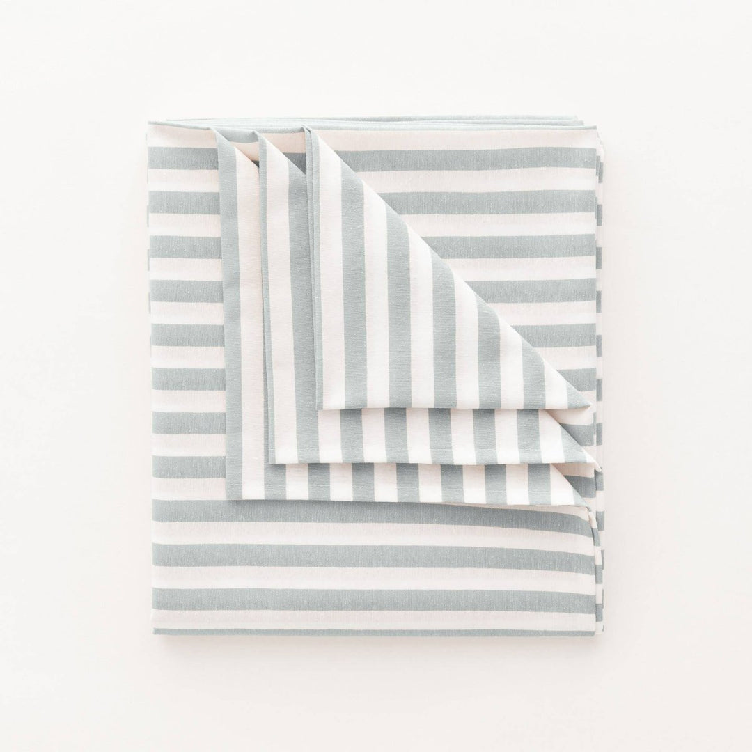 Nappe rayée ALMA en coton résistant aux taches - Beautiful Moment the shop