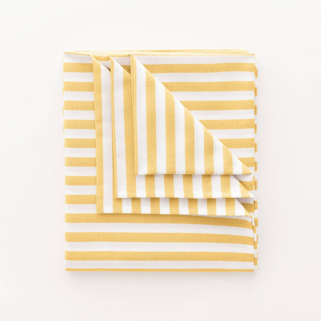 Nappe rayée ALMA en coton résistant aux taches - Beautiful Moment the shop