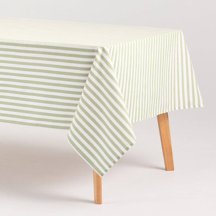 Nappe rayée ALMA en coton résistant aux taches - Beautiful Moment the shop