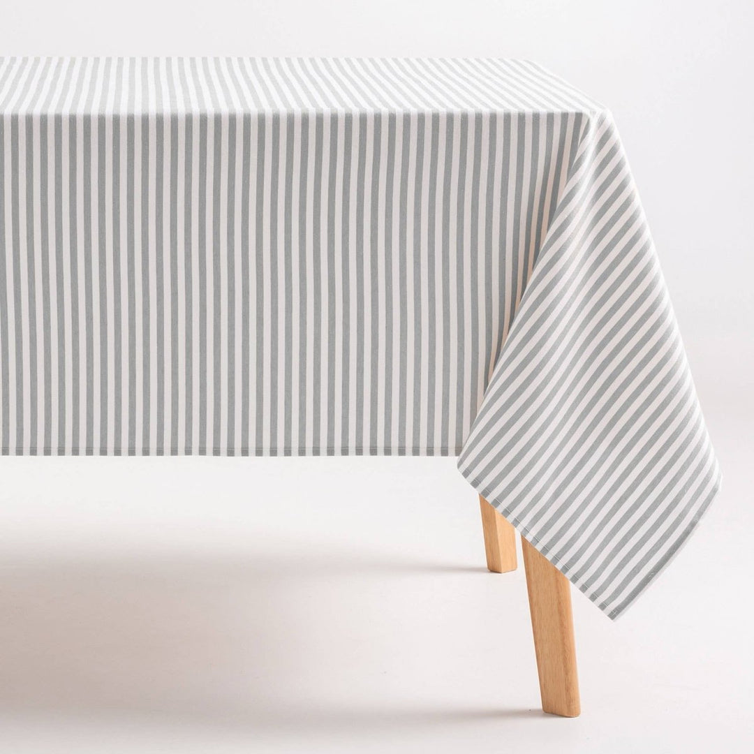 Nappe rayée résistante aux taches en coton touché ARENZA - Beautiful Moment the shop