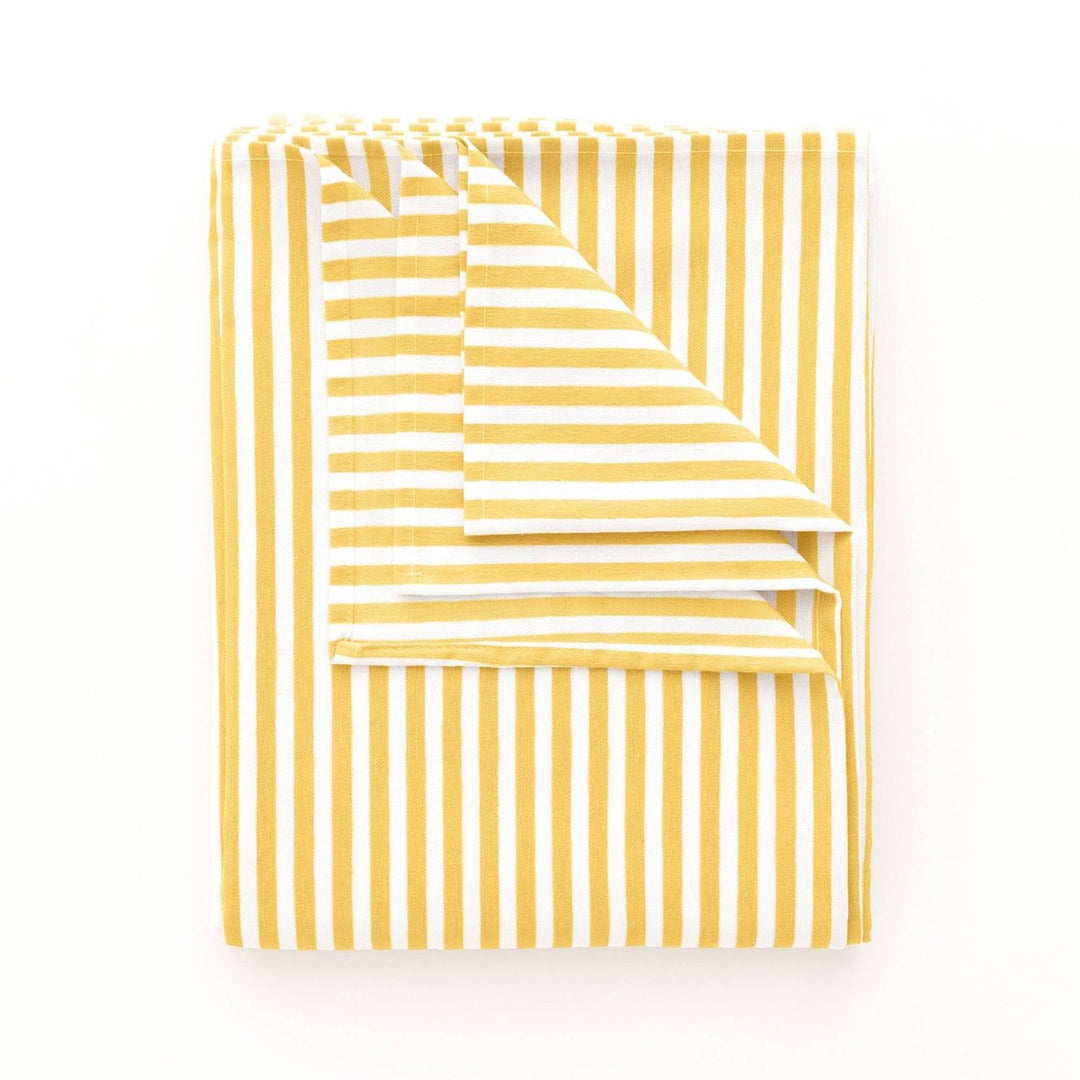 Nappe rayée résistante aux taches en coton touché ARENZA - Beautiful Moment the shop