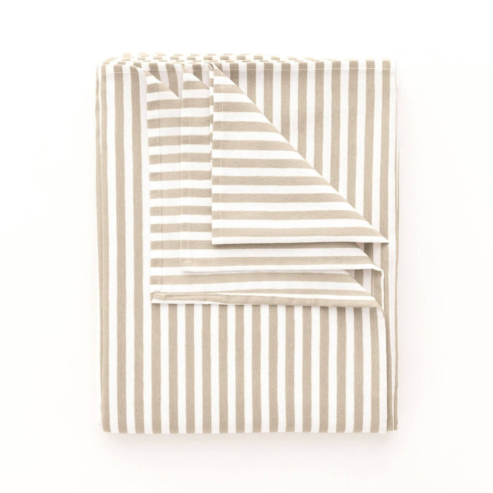 Nappe rayée résistante aux taches en coton touché ARENZA - Beautiful Moment the shop