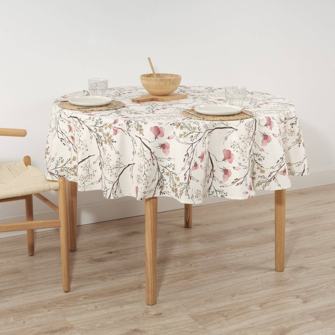 Nappe ronde résistante aux taches en résine 0120 - 342 - Beautiful Moment the shop