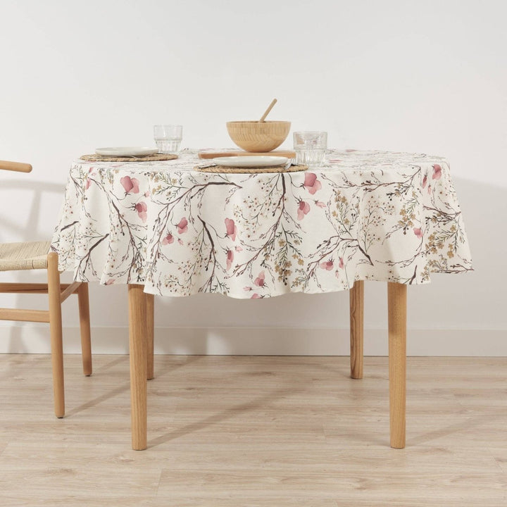 Nappe ronde résistante aux taches en résine 0120 - 342 - Beautiful Moment the shop