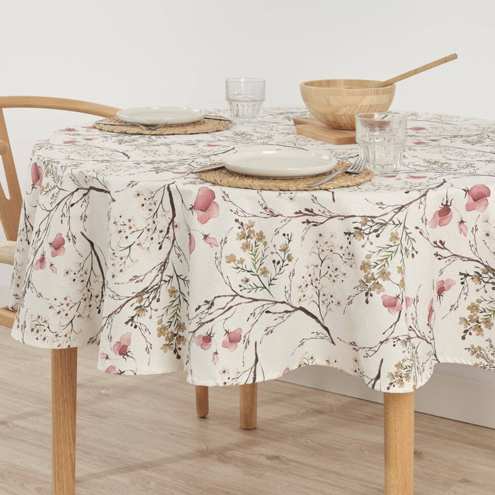 Nappe ronde résistante aux taches en résine 0120 - 342 - Beautiful Moment the shop
