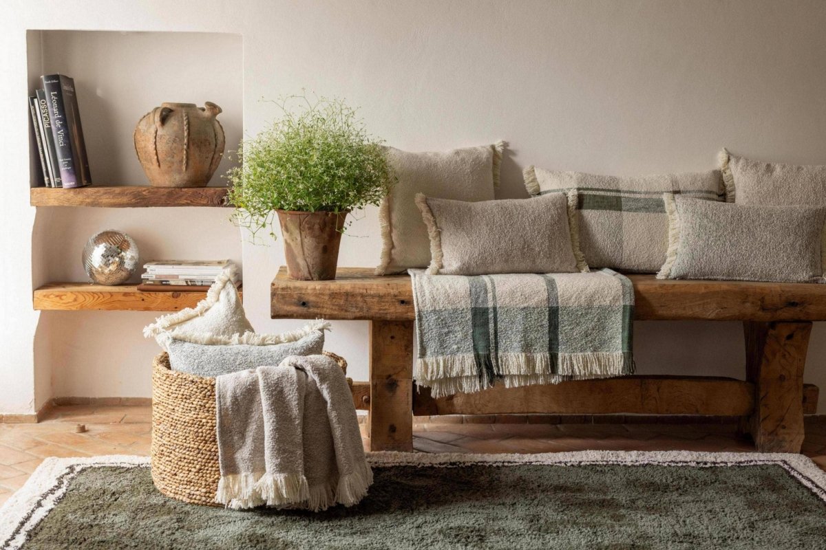 Plaid Jacquard Jane Multico 130 X 160 - Beautiful Moment the shop