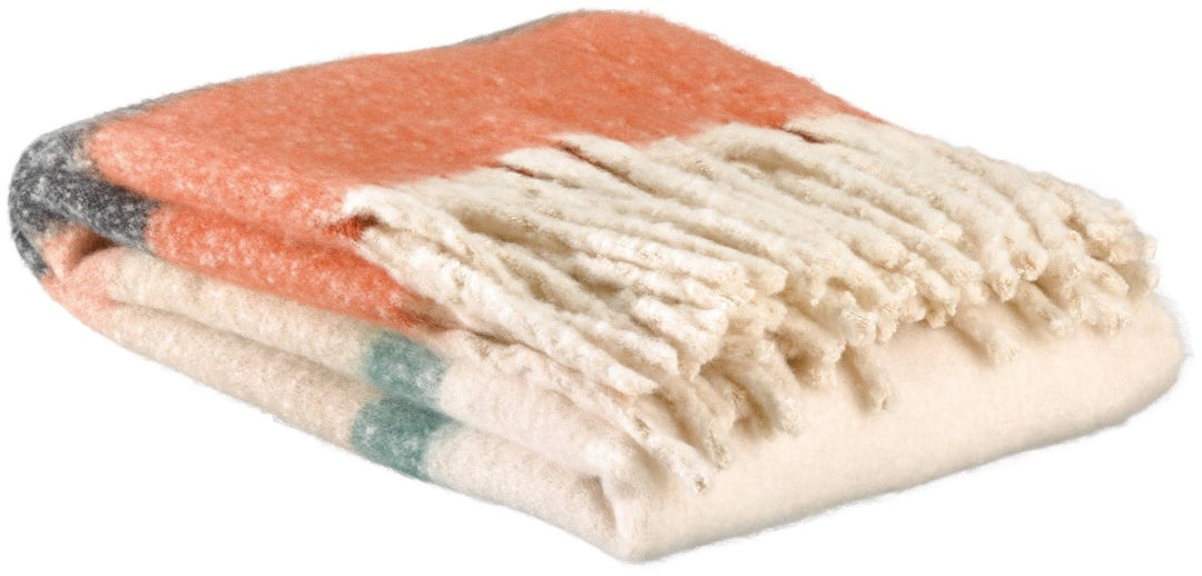 Plaid Recyclé Isabel Chataigne 130 X 160 - Beautiful Moment the shop