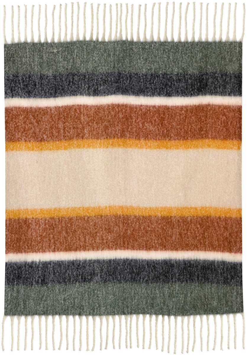 Plaid Recyclé Isabel Rouille 130 X 160 - Beautiful Moment the shop