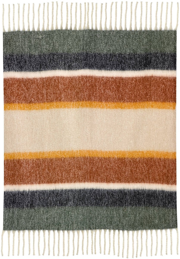 Plaid Recyclé Isabel Rouille 130 X 160 - Beautiful Moment the shop