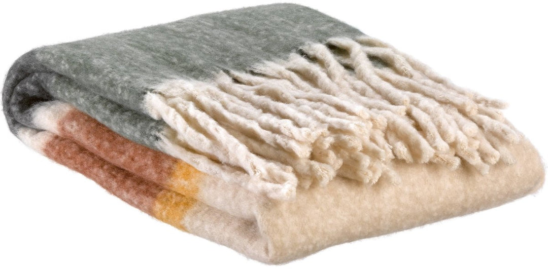 Plaid Recyclé Isabel Rouille 130 X 160 - Beautiful Moment the shop