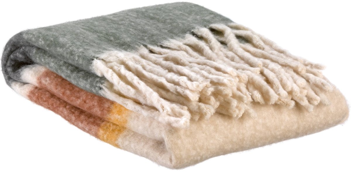 Plaid Recyclé Isabel Rouille 130 X 160 - Beautiful Moment the shop