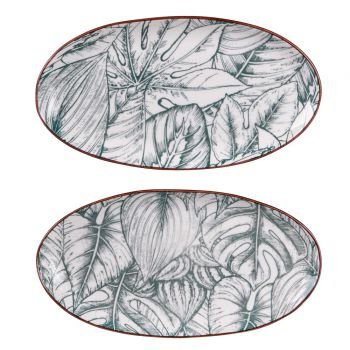 Plat ovale Paraguay 35.5x19 cm - Beautiful Moment the shop