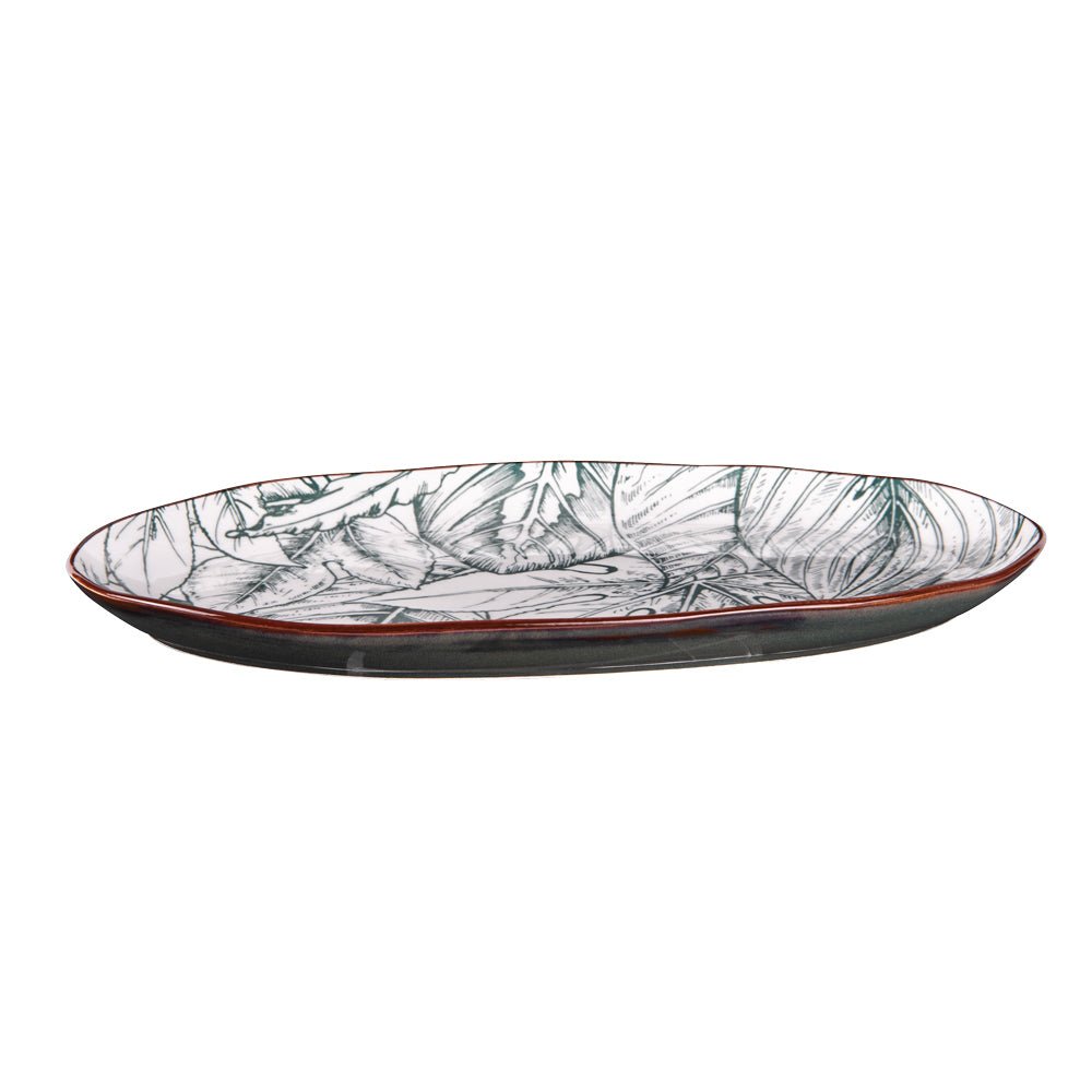 Plat ovale Paraguay 35.5x19 cm - Beautiful Moment the shop