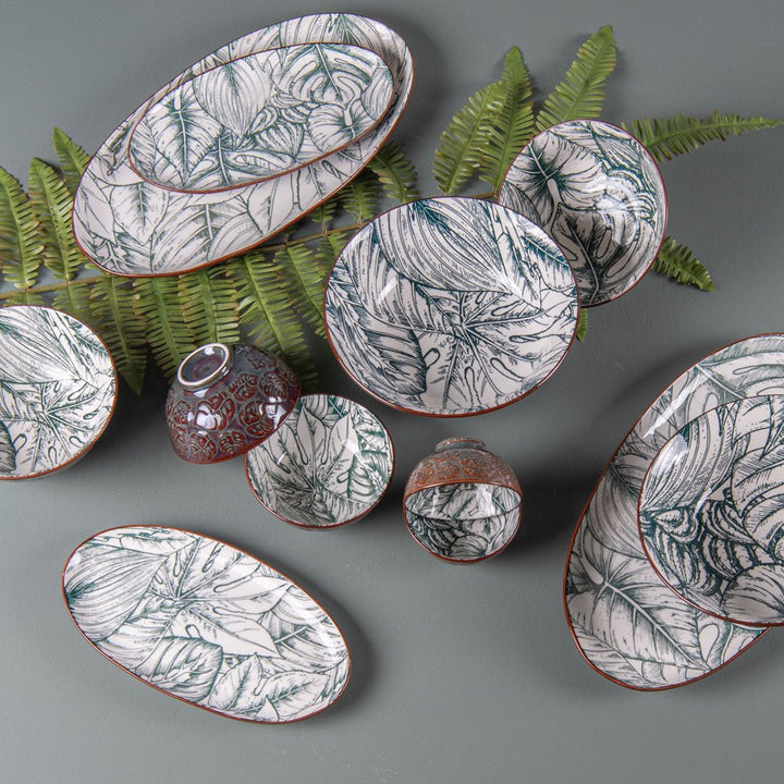 Plat ovale Paraguay 35.5x19 cm - Beautiful Moment the shop