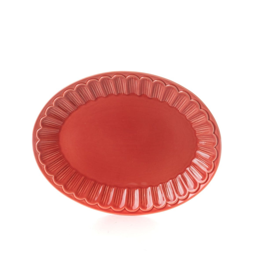 PLAT OVALE PETALE CORAIL - Beautiful Moment the shop