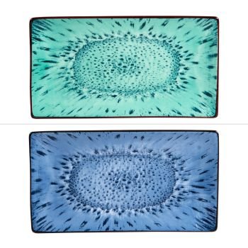 Plat rectangle Manihi 29x16 cm - Beautiful Moment the shop