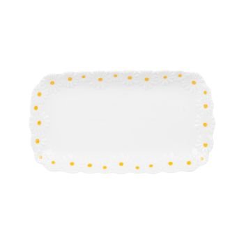 Plat rectangulaire Marguerite 25,5x14,5 cm - Beautiful Moment the shop