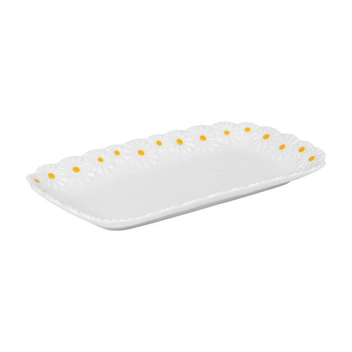 Plat rectangulaire Marguerite 25,5x14,5 cm - Beautiful Moment the shop