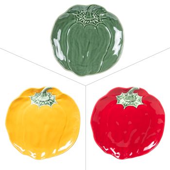 Plat rond poivron 30 cm - Beautiful Moment the shop