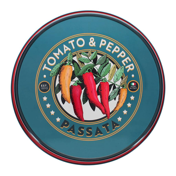 Plateau de service rond en métal - Passata - Beautiful Moment the shop
