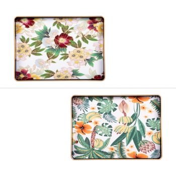 Plateau rectangle Floralys 42x30 cm - Beautiful Moment the shop