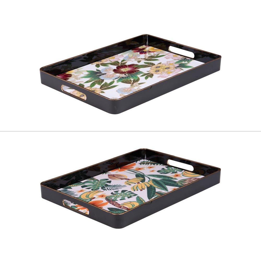 Plateau rectangle Floralys 42x30 cm - Beautiful Moment the shop