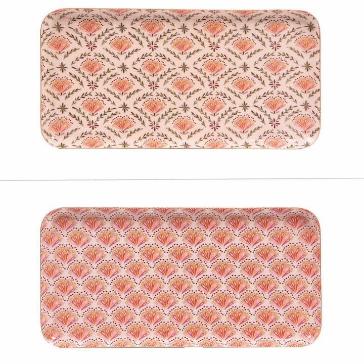 Plateau rectangle Rangoli 30x15 cm - Beautiful Moment the shop