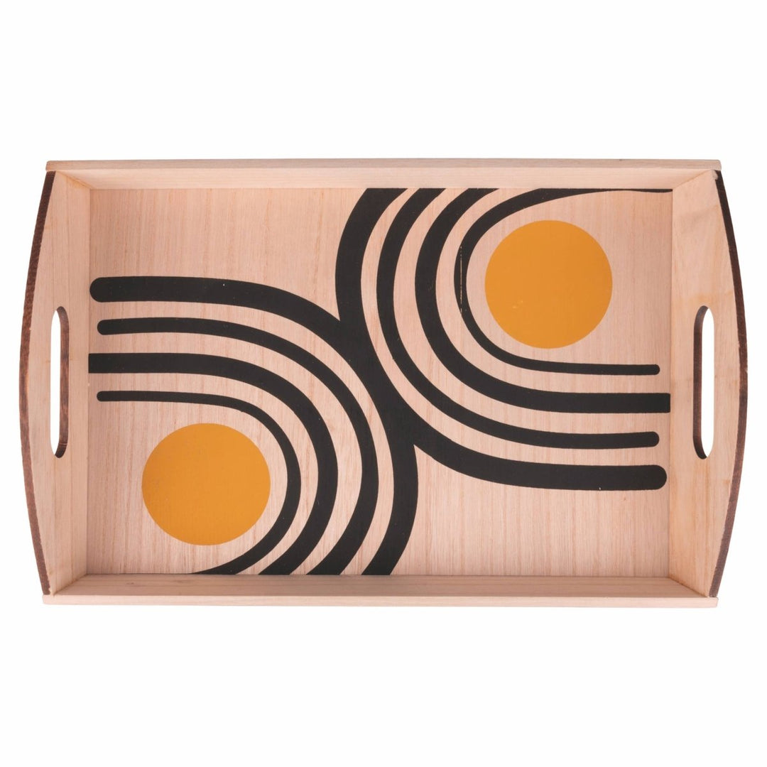 Plateau rectangulaire Venice Lido 45 x 30 cm, lot de 3 assortis - Beautiful Moment the shop