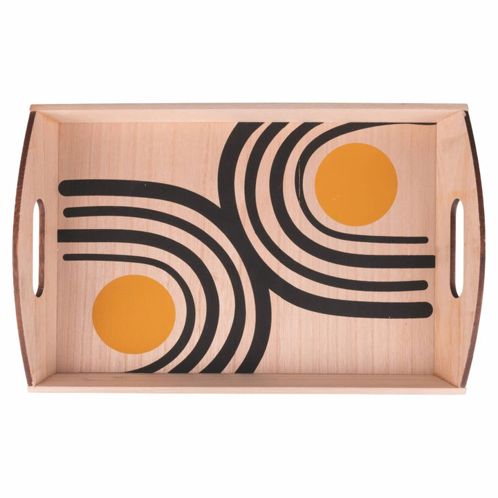 Plateau rectangulaire Venice Lido 45 x 30 cm, lot de 3 assortis - Beautiful Moment the shop