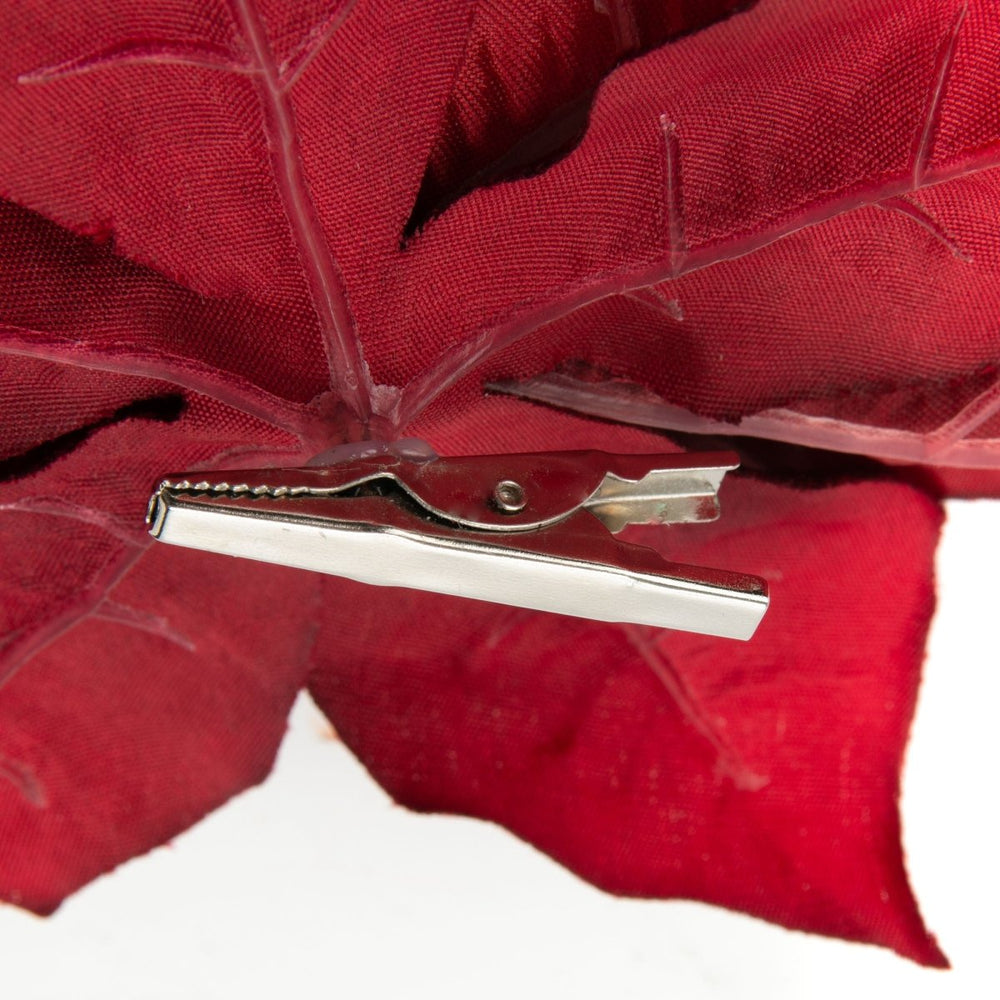 POINSETTIA CLIP DIAMETRE 17 - Beautiful Moment the shop