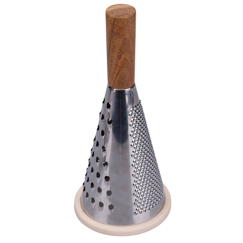 Râpe à 3 lames avec manche en bois - Beautiful Moment the shop