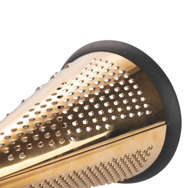 Râpe dorée multifonction avec manche en bois - Beautiful Moment the shop