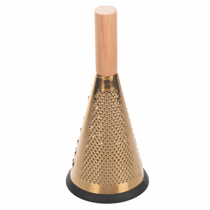 Râpe dorée multifonction avec manche en bois - Beautiful Moment the shop