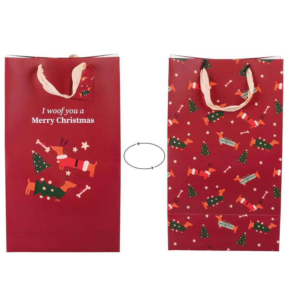 SAC CADEAU NATALOTTO 23X15X39CM - Beautiful Moment the shop