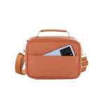 Sac glacière isotherme marron 3,8L pour Bento - Beautiful Moment the shop