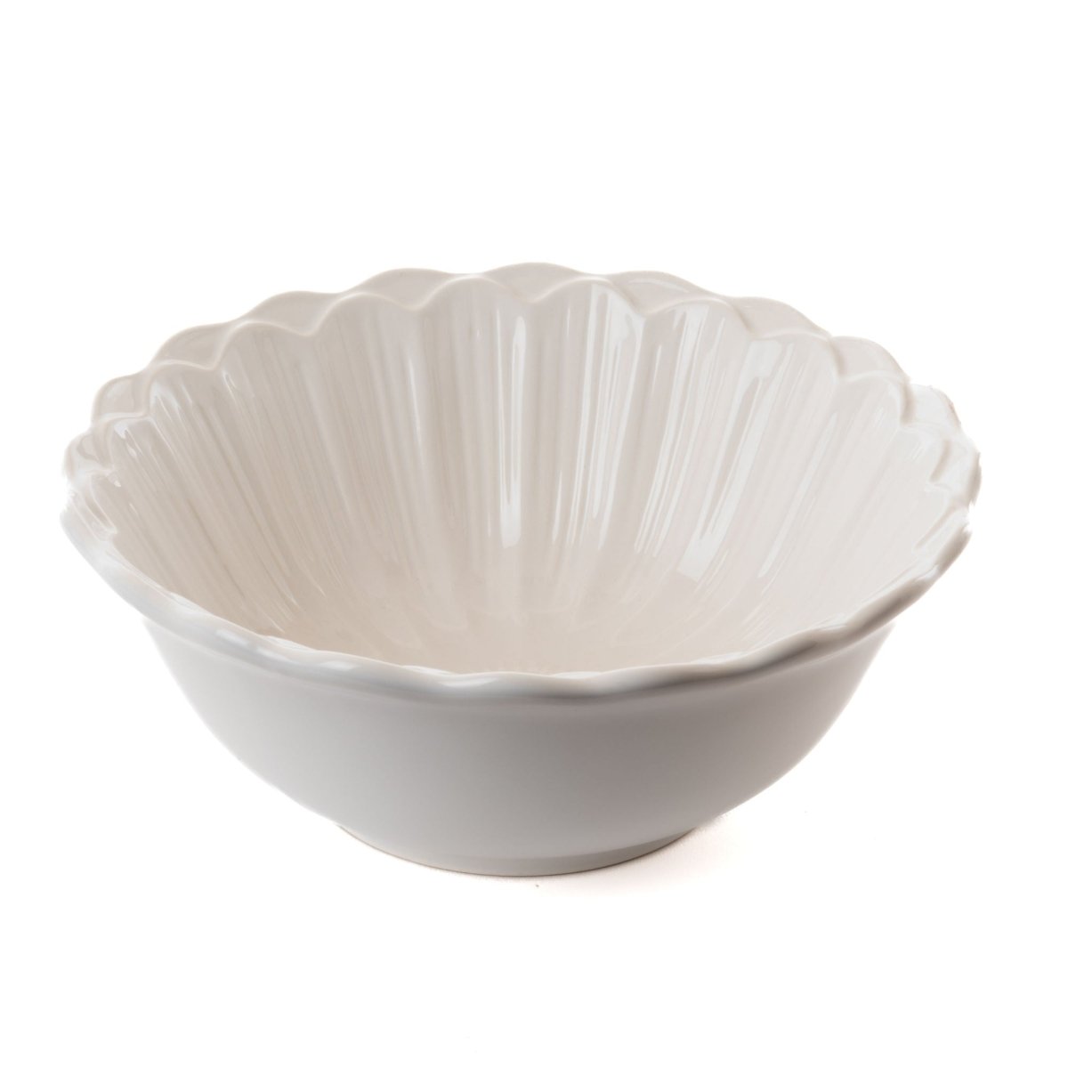 SALADIER GM PETALE DIA 25 BLANC - Beautiful Moment the shop