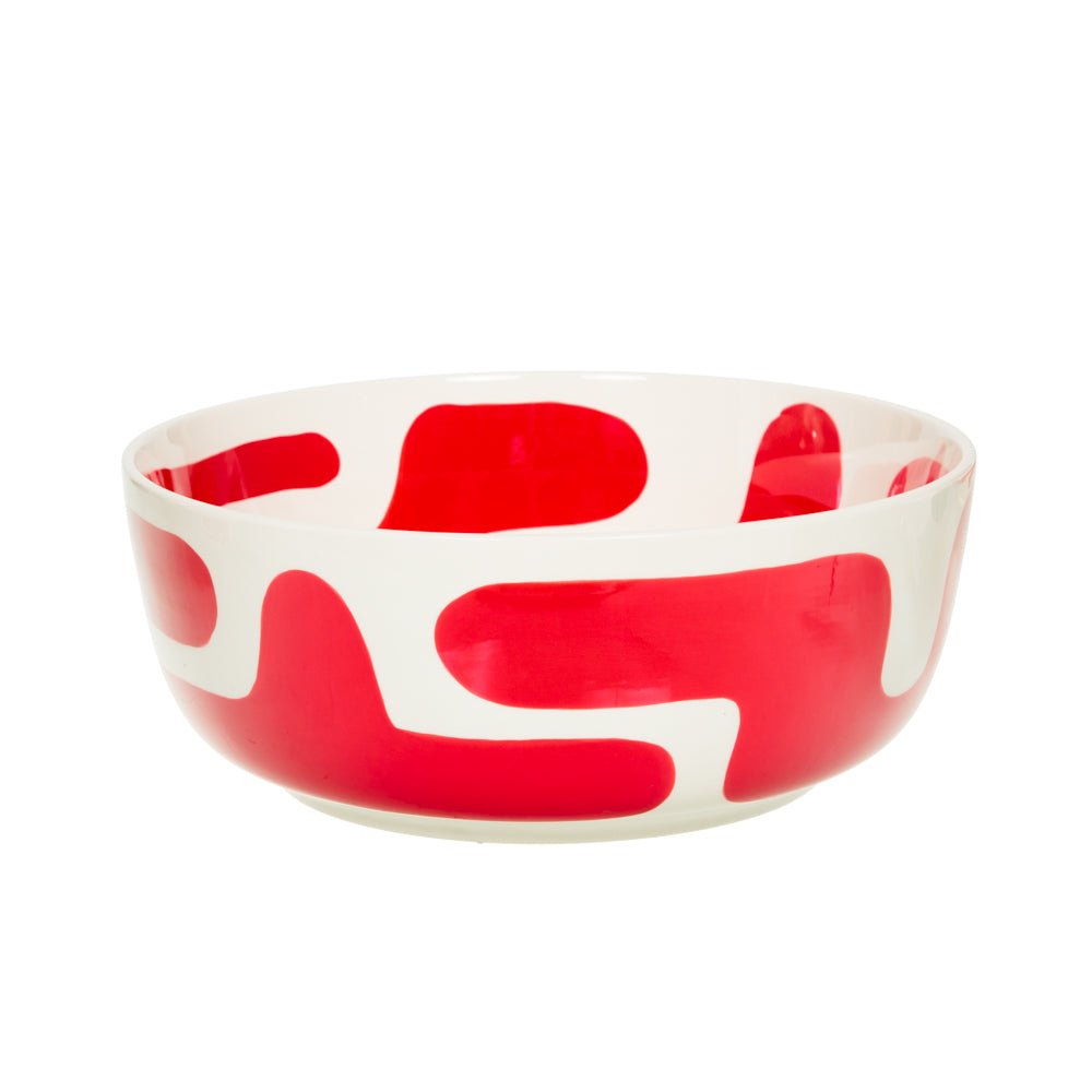 Saladier Lulli 26 cm rouge - Beautiful Moment the shop