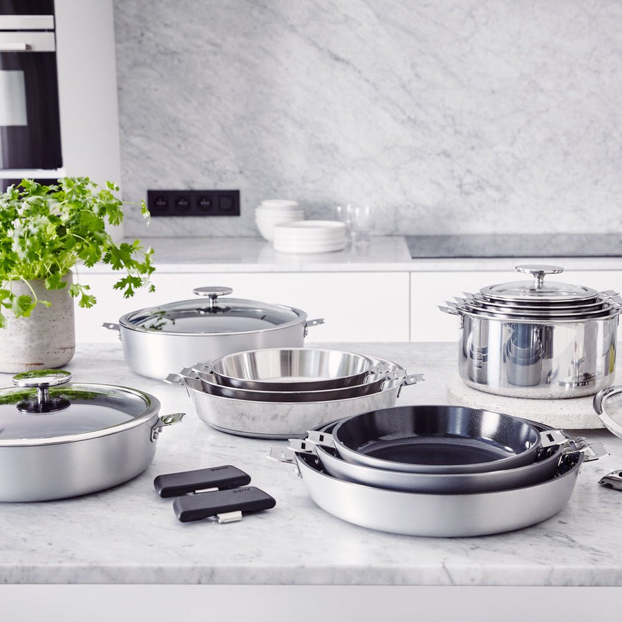 Série de 3 Casseroles 16, 18 et 20 cm Evolution inox - Beautiful Moment the shop