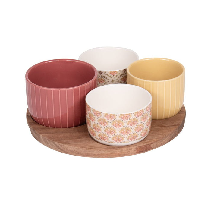 Set apéritif 4 pièces Rangoli - Beautiful Moment the shop