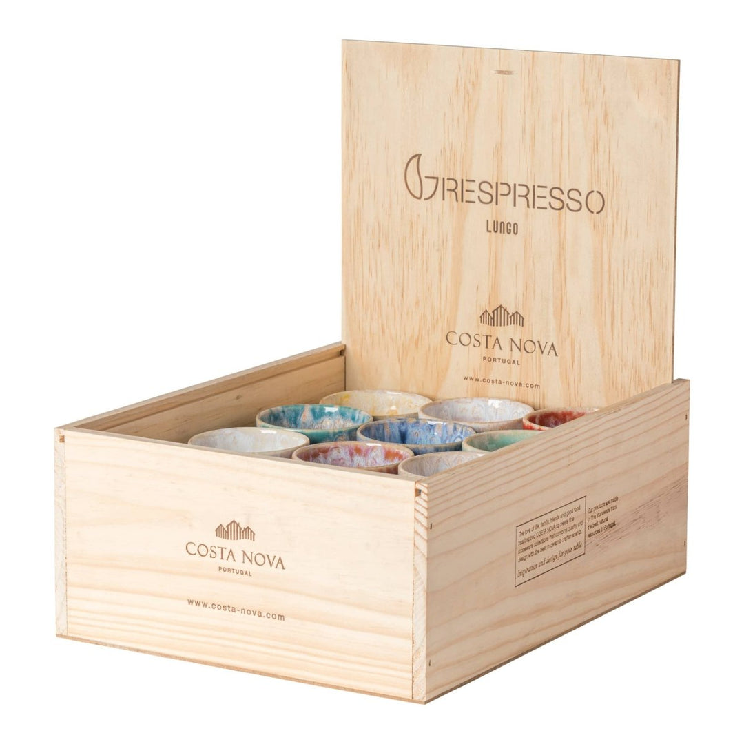 Set de 24 tasses Espresso Lungo multicolores Grespresso - Beautiful Moment the shop