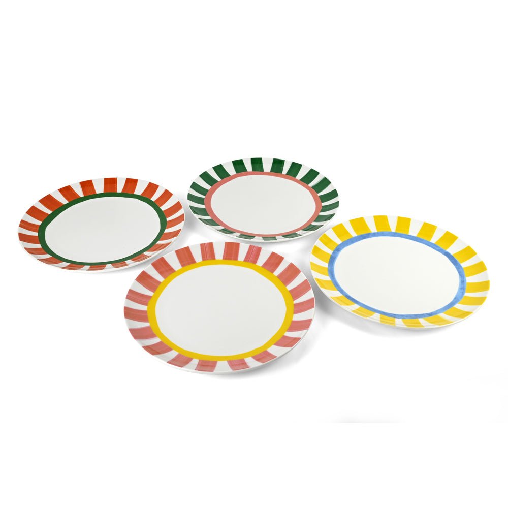 Set de 4 assiettes plates Dolce Vita 27 cm - Beautiful Moment the shop