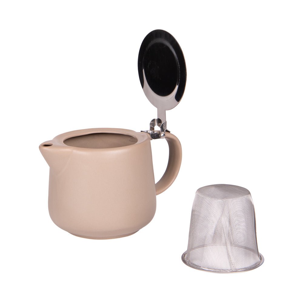 Théière avec filtre Uno beige 0,9L - Beautiful Moment the shop