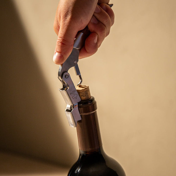 Tire bouchon Sommelier Push Wood - Beautiful Moment the shop
