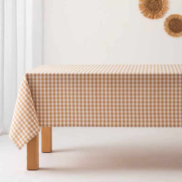 Tissu Nappe Résistant aux Taches en Coton à Carreaux Vichy - Beautiful Moment the shop