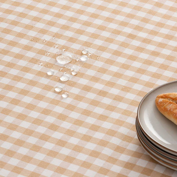 Tissu Nappe Résistant aux Taches en Coton à Carreaux Vichy - Beautiful Moment the shop