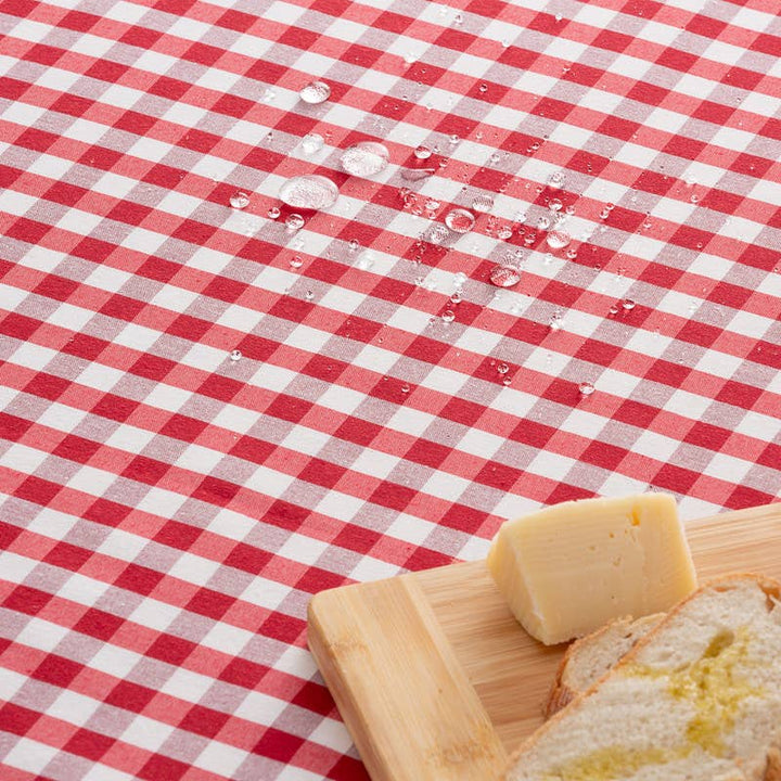 Tissu Nappe Résistant aux Taches en Coton à Carreaux Vichy - Beautiful Moment the shop