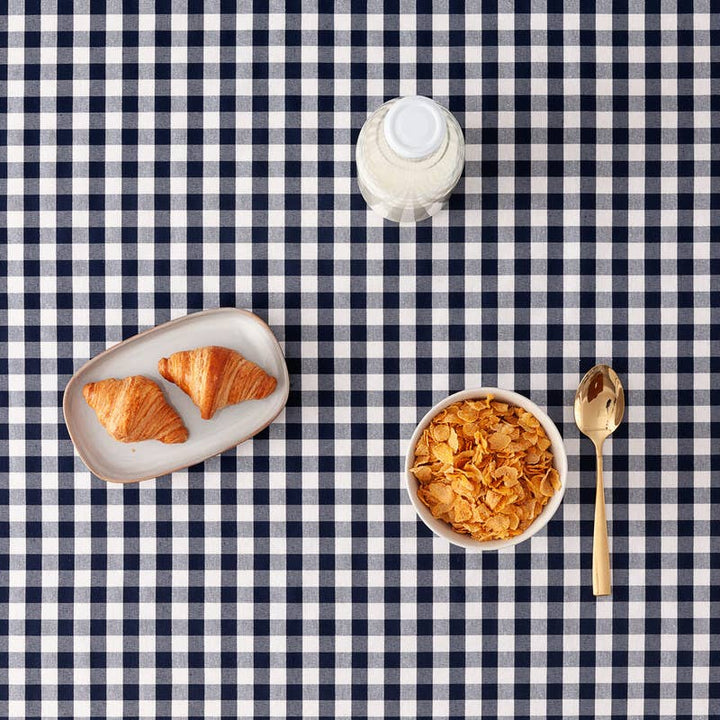 Tissu Nappe Résistant aux Taches en Coton à Carreaux Vichy - Beautiful Moment the shop