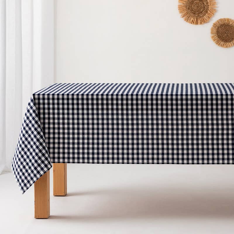 Tissu Nappe Résistant aux Taches en Coton à Carreaux Vichy - Beautiful Moment the shop